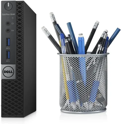 Vista 3 de Dell Mini computadoras de escritorio OptiPlex 3040 Micro PC, Intel Core 6ª generación de 3.2 GHz, 8 GB de RAM, SSD de 256 GB, WiFi, Bluetooth