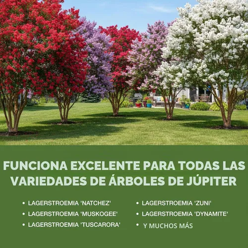 Vista 5 de Fertilizante de mirto crepé, alimento líquido para plantas para flores
