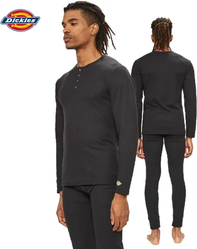 Vista 2 de Dickies Conjunto de ropa interior térmica Long Johns para hombre, 2 piezas de capa base para clima frío para hombre