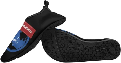 Vista 3 de Zapatos de agua para concientización sobre la diabetes, calcetines de yoga, playa, natación, surf, deportes para mujeres y hombres