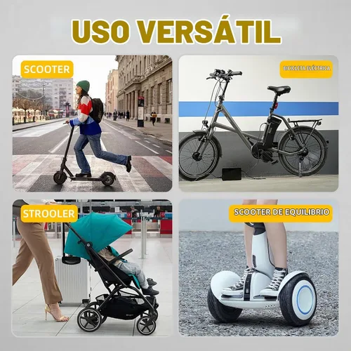 Vista 7 de Candado antirrobo, cerradura de bicicleta de 36.6 pulgadas, cadena resistente con combinación de 4 dígitos, bloqueo de scooter eléctrico, cadena