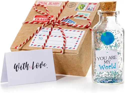 Vista 11 de Regalo de aniversario para mujeres y hombres, regalo romántico para el Día de San Valentín, para novio, novia, esposa o marido
