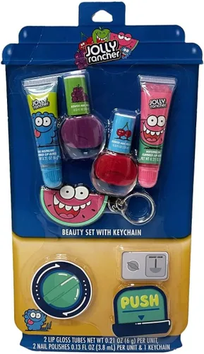 Vista 3 de Taste Beauty Jolly Rancher Candy Machine - Juego de esmalte de uñas de brillo labial