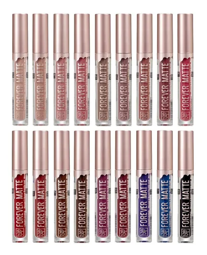 Vista 7 de Ruby Kisses Lápiz labial líquido Forever Matte - RFML06 (Aged Rose)