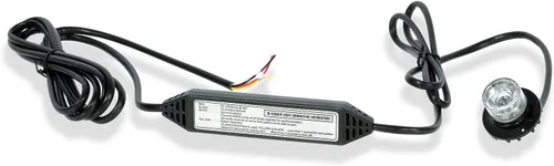 Vista 2 de Predator Led Hide A Way - Luz estroboscópica LED de 360 grados de 18W para coches de policía, camiones de construcción, vehículos de servicio, Rojo