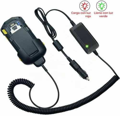 Vista 6 de IYOUBOL Cable de carga de vehículo para TC70 TC72, cable de cargador de coche para símbolo de cebra TC70X TC77,CBL-TC7X-USB1-01 escáner