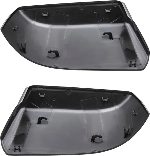 Vista 5 de Tapa de Espejo Lateral del Conductor con Patrón de Fibra de Carbono Compatible con Chevrolet Suburban Tahoe GMC Yukon/Yukon XL 2015-2020