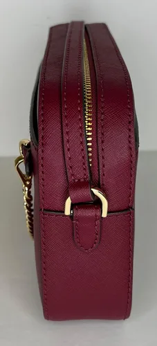 Vista 7 de Michael Kors Jet Set - Bolso cruzado de cadena grande con gancho para monedero SM TZ