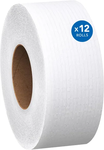 Vista 12 de Scott Professional - Rollo de papel higiénico jumbo, a granel, 4 rollos x 1000 pies (03148)