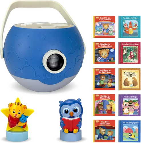 Vista 12 de Proyector de libros para niños - 5 cuentos de bailarina y cuentos de hadas de Angelina, 10 canciones
