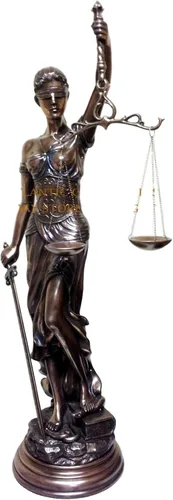 Vista 2 de Atlantic Collectibles - Figura decorativa griega de Dike La Justica Dike de 31 pulgadas de alto