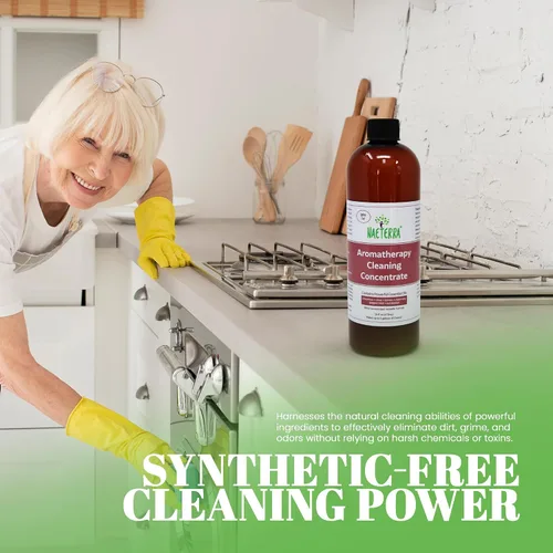 Vista 6 de Naeterra Concentrado de limpieza de aromaterapia de 16 onzas, hace 6 galones All Purpose Multi Surface Cleaner, Plant-Based Essential Oil Formula