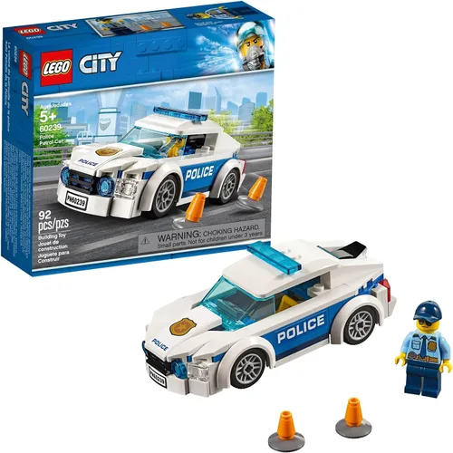 Vista 3 de LEGO City Police Patrol 60239 Kit de construcción, nuevo 2019 (92 piezas)