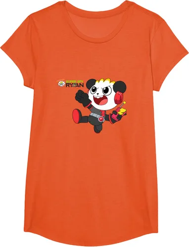 Vista 32 de Ryan's World Super Spy Combo Panda Camiseta, gris, S Asfalto