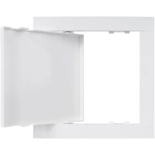 Vista 8 de Repa Market Panel de acceso de pared de 6 x 6 pulgadas para paneles de yeso, placa de plástico ABS blanco para cubrir agujeros de pared, panel