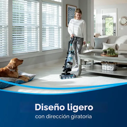 Vista 6 de Bissell 2998 MultiClean Allergen Lift-Off - Aspiradora para mascotas con sistema de filtro HEPA sellado, cápsula portátil Lift-Off, faros LED