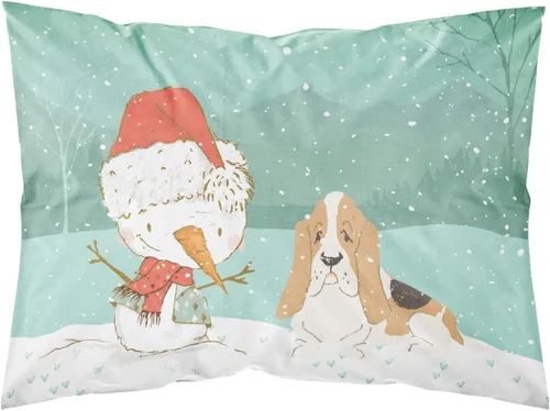 Vista 35 de Caroline's Treasures BB7625PILLOWCASE - Funda de almohada decorativa de tela con texto en inglés "Welcome Friends" Airedale Terrier estándar