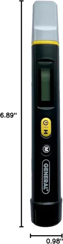 Vista 8 de General Tools - MMP100 - Medidor de humedad digital compacto – Herramienta con pin detecta la humedad en madera y materiales de construcción