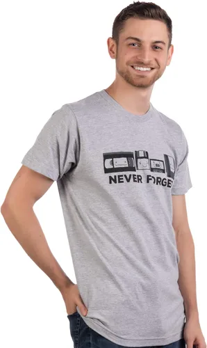 Vista 3 de Never Forget Funny Nerd Humor Nostalgia Old 1990s 90s 1980s 80s Joke Fun T-Shirt