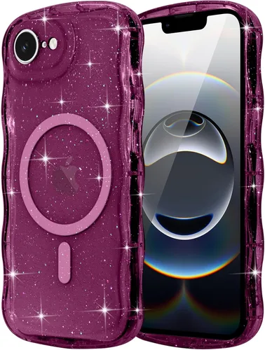 Vista 375 de Pepmune Funda magnética para iPhone 17 Pro Max, color rosa