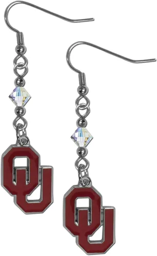 Vista 25 de Siskiyou Sports Pendientes colgantes de cristal de la NCAA