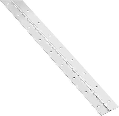 Vista 8 de National Hardware N265-389 V570 Bisagra continua en níquel, 1-1/2 "x 12