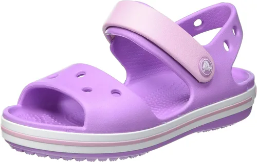 Vista 11 de Crocs Sandalias Crocband para niños Rosa Bailarina