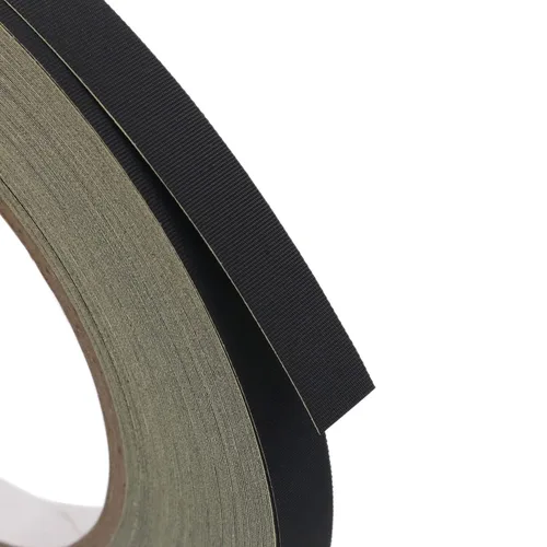 Vista 4 de Cinta de tela aislante eléctrica negra, 0.3 pulg x 100 pies (8 mm x 30 M) Cinta adhesiva de tela de acetato para reparación de transformador