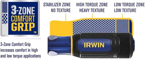 Vista 9 de Irwin Tools 1948713 Performance Series - Destornillador métrico, 0.236 in x 3 pulgadas