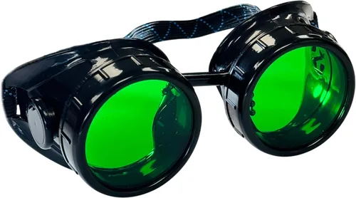 Vista 14 de Steampunk Mad Scientist - Gafas de protección para los ojos, estilo de soldadura