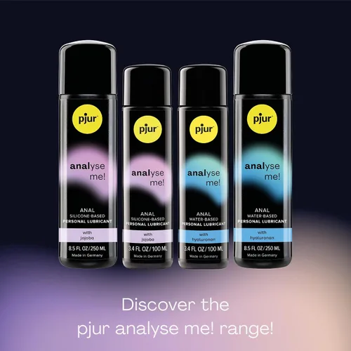 Vista 5 de pjur Analyse me! Lubricante personal relajante a base de silicona con jojoba natural, lubricante sexual para hombres, mujeres y parejas - 3.4 fl oz