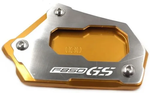 Vista 11 de Motorcycle Kickstand Pad Motorcycle CNC Kickstand Foot Side Stand Extension Pad Support Plate Enlarge for B&MW F850GS F750GS F850 F750 GS F 750 GS F