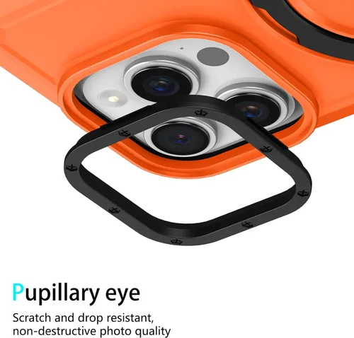 Vista 5 de Funda compatible con Oppo A1k, carcasa con función atril integrada compatible con Oppo A1k a prueba de golpes, funda protectora 2 en 1 para teléfono