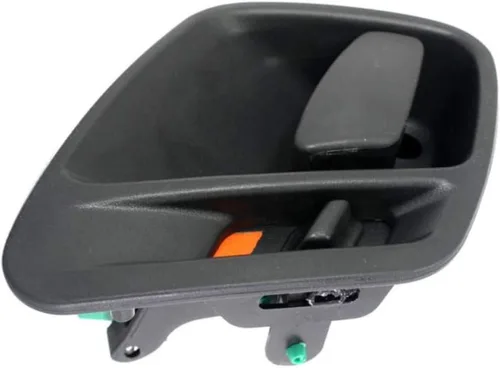 Vista 6 de KarParts360 Manija de puerta interior para Jeep Grand Cherokee 1999-2004 para el lado del conductor delantera o trasera, color negro con botón