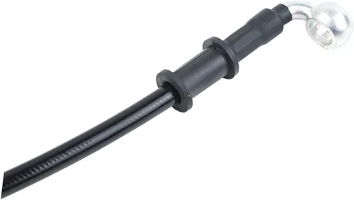 Vista 6 de 400-2400mm AN3 1/8pulgada 28 90 Grados M10 Manguera de Freno Hidráulico para Motocicleta de Acero Inoxidable Trenzada para ATV Moto Motocross Pit