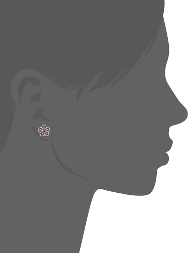 Vista 2 de Tienda Essentials Sterling Silver Sky Flower Stud Earrings (previously Tienda Collection)