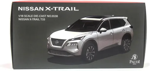 Vista 9 de PAUDI MODELO 1/18 Coche fundido a presión X-Trail Minicar 2022 para adultos Colección Regalo de cumpleaños Blanco