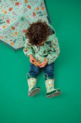 Vista 37 de Stephen Joseph, Paraguas para niños pequeños con cierre sin pellizcos y diseño colorido