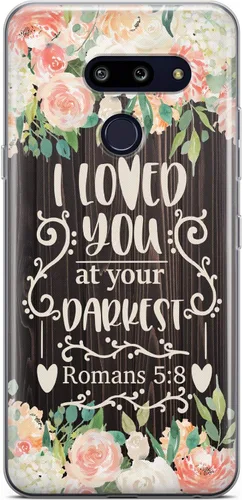 Vista 12 de Mertak Funda transparente compatible con LG Stylo 6 5 4 K61 K51S K41S K30 K20 Q70 Q60 But First Pray Cute Bible Floral Slim Cover Christian Flexible