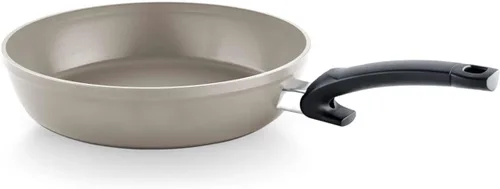 Vista 12 de Fissler Ceratal Comfort - Sartén antiadherente de cerámica de 8 pulgadas, gris cálido, fabricada sin PFAS