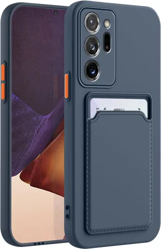Vista 39 de Funda para Samsung Galaxy Note 10 con ranura para tarjeta de crédito TPU suave TPU silicona resistente a los arañazos delgada ranura para tarjeta
