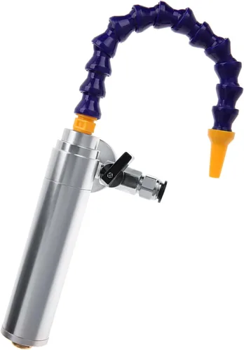 Vista 7 de Mini pistola de aire frío Vortex de 6.299 in Máquina de flujo de aire de enfriamiento seco con tubo flexible para cabezal de máquina