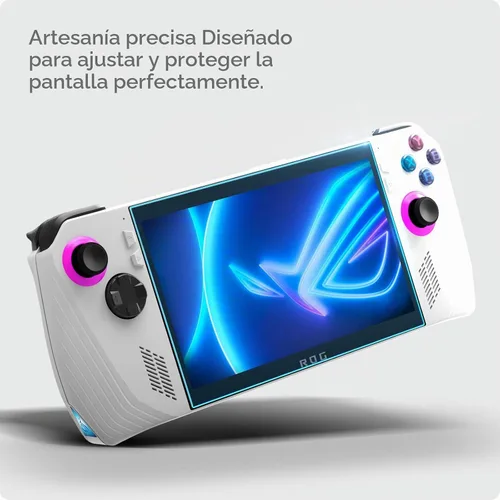 Vista 5 de Spigen GlasTR EZ FIT - Protector de pantalla de vidrio templado para ROG