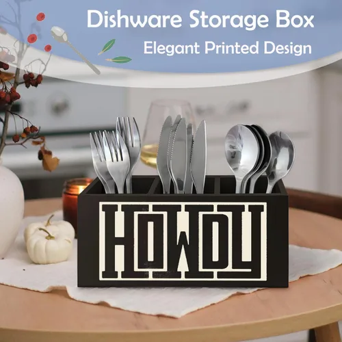 Vista 5 de SNNDER Soporte para bolígrafo de decoración de oficina occidental para escritorio, regalos occidentales para mujeres y hombres, organizador de Howdy