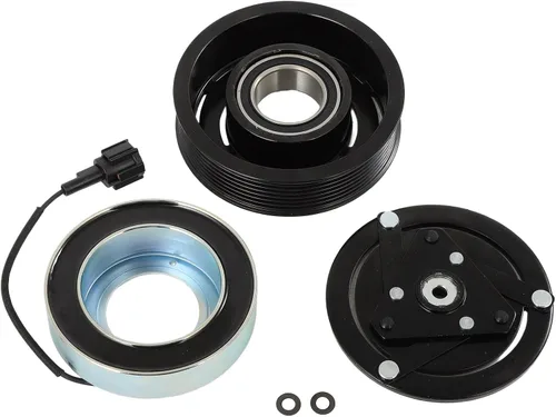 Vista 16 de ECCPP Embrague de compresor de CA apto para Ford para F-150 4.2L 4.6L 5.4L 1997-2006 Embrague de CA de enfriamiento rápido