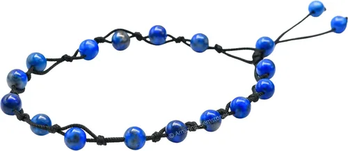 Vista 14 de Amazing Gemstone Crystal Anklet Ankle Bracelets for Women - Waterproof Beaded Healing Crystal Anklets, Plus Size Chakra Gemstone Bead Anklet