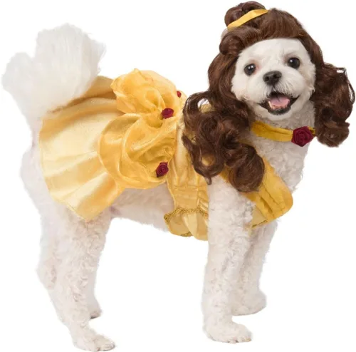 Vista 3 de Rubie's Disney: Disfraz de princesa para mascotas., Cenicienta, XL
