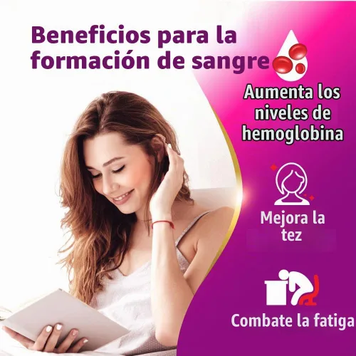 Vista 5 de LABO Nutrition Femme Iron - Sin sabor metálico, sin estreñimiento, 90
