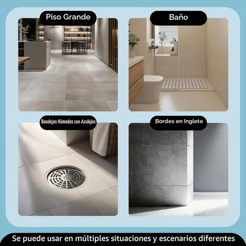 Vista 5 de Paquete de 3 tubos dobles impermeables de 19 onzas para baldosas epoxi