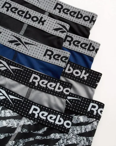 Vista 2 de Reebok Ropa interior para niño - Calzoncillos tipo bóxer Performance (paquete de 8)